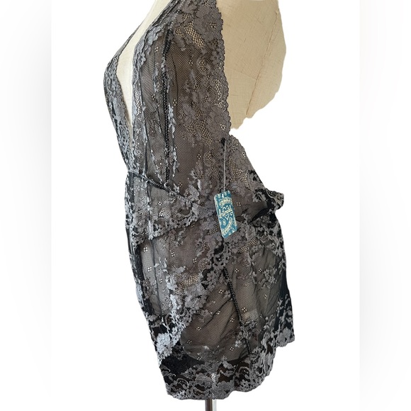 NWT Free People X Revolve Too Cute To Handle Bodysuit - Intimately Free Teddy - Picture 8 of 12